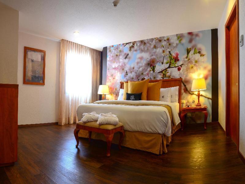 Hotel Riazor Aeropuerto Mexiko-Stadt Zimmer foto