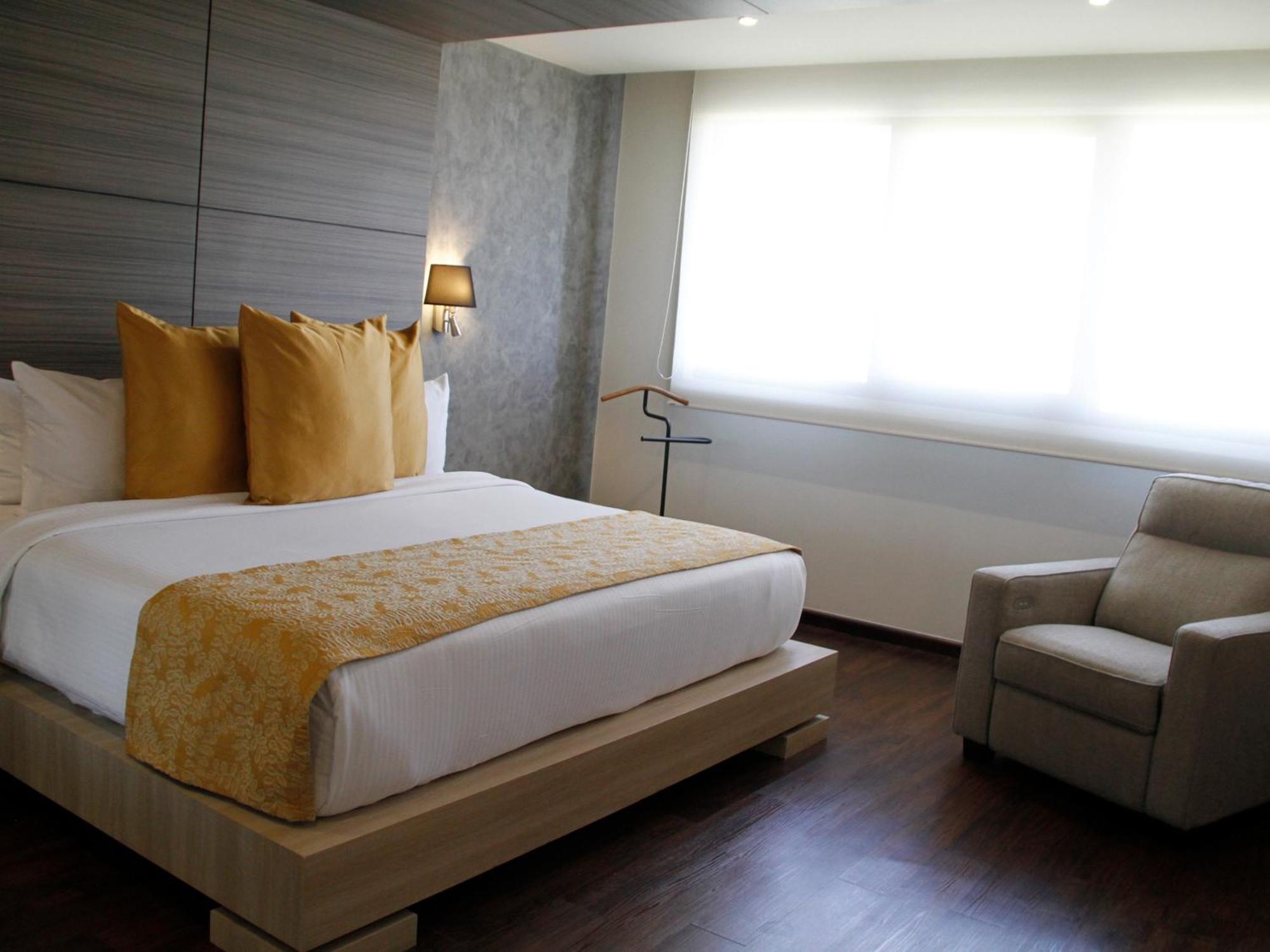 Hotel Riazor Aeropuerto Mexiko-Stadt Zimmer foto